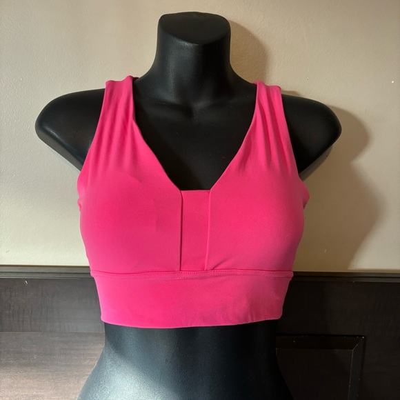XS Buffbunny hot pink siren sports bra with multi-strap back - Picture 12 of 13
